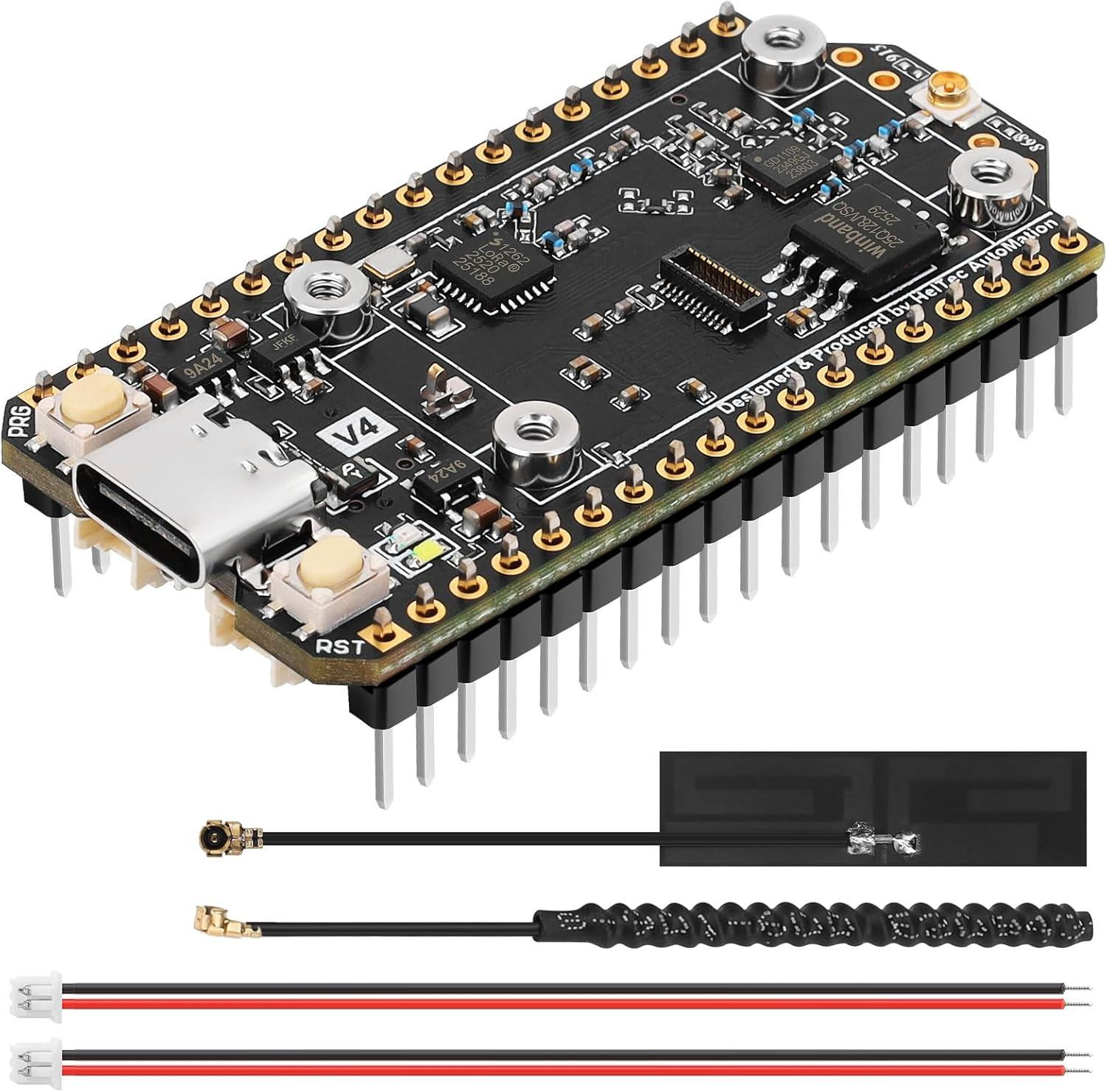Merkloos Ontwikkelbord ESP32 LoRa V4 met 2MB PSRAM en 16MB Flash voor IoT-projecten