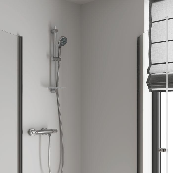 Grohe Precision Feel Thermostat Brauseset 34791000 1/2", Aufputz, chrom