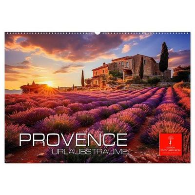 Provence Urlaubsträume (Wandkalender 2027 DIN A2 quer), CALVENDO Monatskalender
