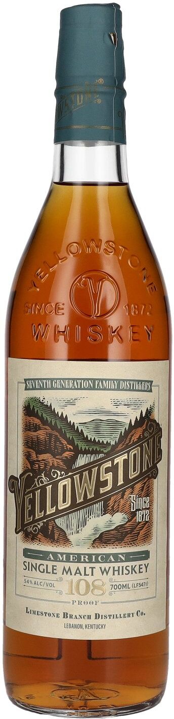 Yellowstone American Single Malt Whiskey 54% Vol. 0,7l