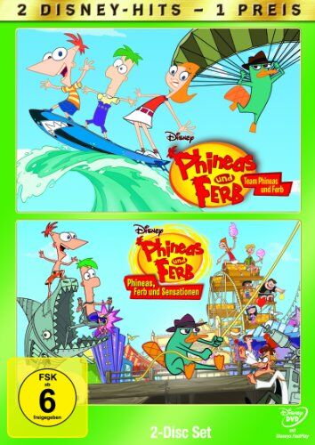 Dan Povenmire - Phineas und Ferb: Team Phineas und Ferb / Phineas, Ferb und Sensation [2 DVDs] - Preis vom 01.10.2026 17:08:56 h