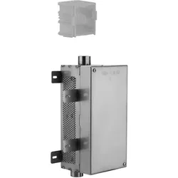 Gessi Unterputz-Körper für berührungslosen, elektronisch gesteuerten Sensor, Unterputz-Box mit 1/2 Anschlüssen, Unterputz-Schalterdose für Sensor, 30629031