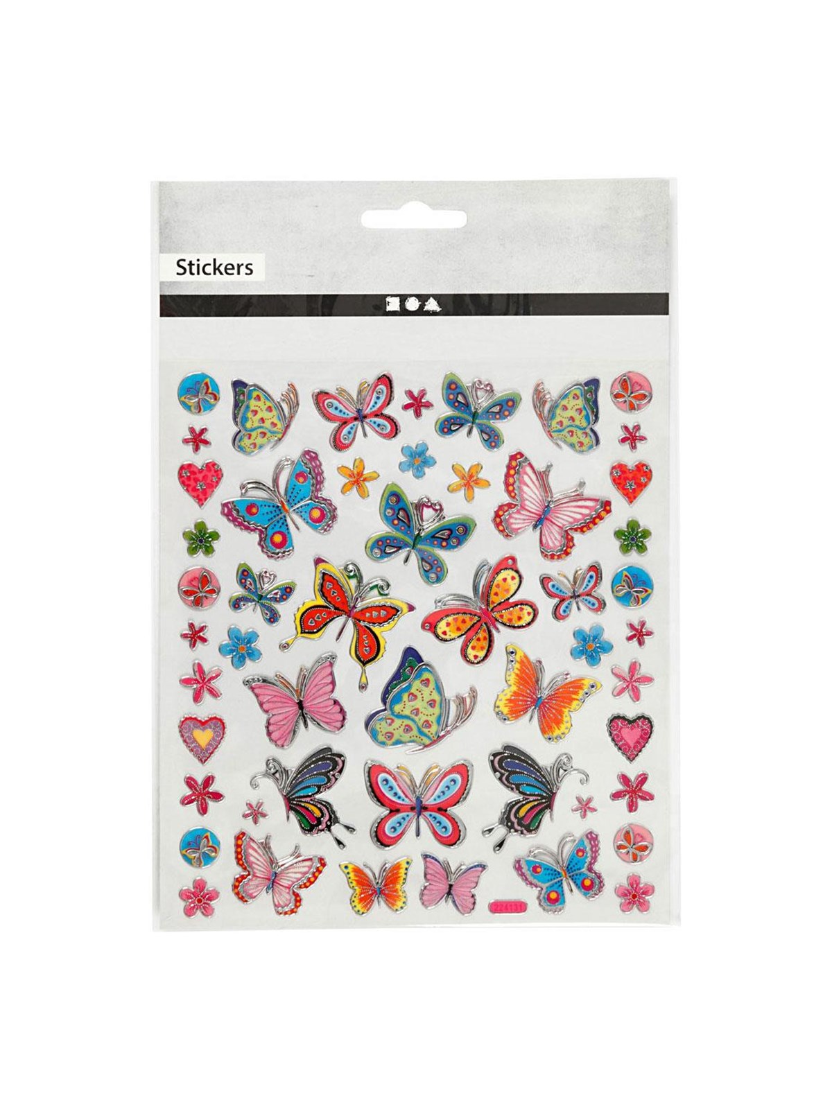 Creativ Company - Stickers Flowers and Butterflies 1 Sheet
