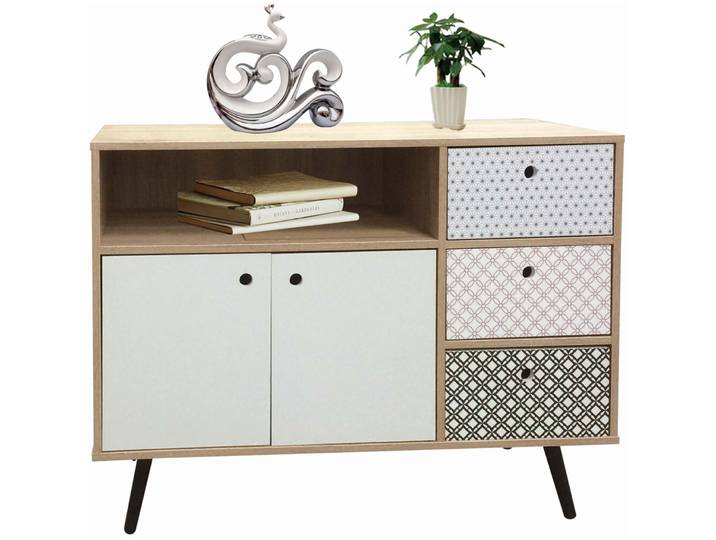 Sideboard Post natur MDF B 106.5 H 77 cm