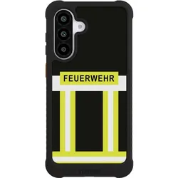 Nivocase Hülle für Samsung Galaxy A56 5G Stossfeste Handyhülle NIVOmax Case Schwarz Beruf Feuerwehr (Samsung Galaxy A56 5G), Smartphone Hülle, Schwarz