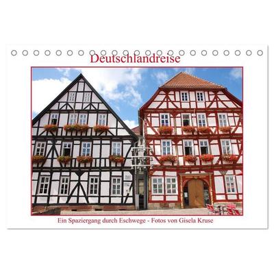 Deutschlandreise - Ein Spaziergang durch Eschwege (Tischkalender 2027 DIN A5 quer), CALVENDO Monatskalender
