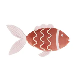 Dekokissen Fisch   ¦ orange ¦ Maße (cm): B: 54 H: 29 T: 10.0