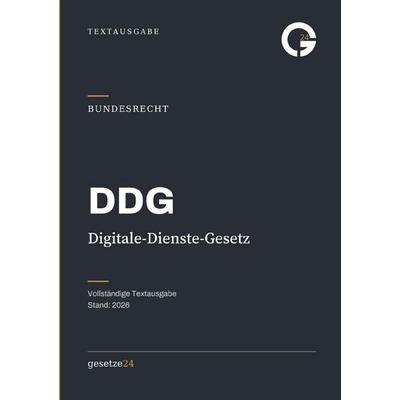 DDG – Digitale-Dienste-Gesetz, Taschenbuch von Gesetze24 Deutschland, Epubli, 978-3-565-57115-4