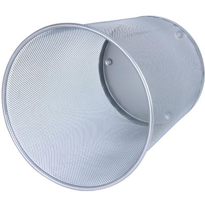 WEDO Papierkorb Office 18l silber Packung mit 12 Stück