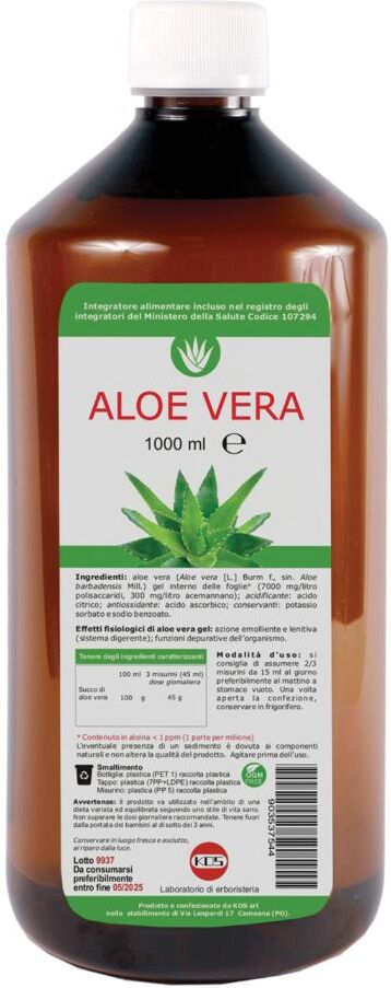 KOS Srl ALOE VERA SUCCO 1L