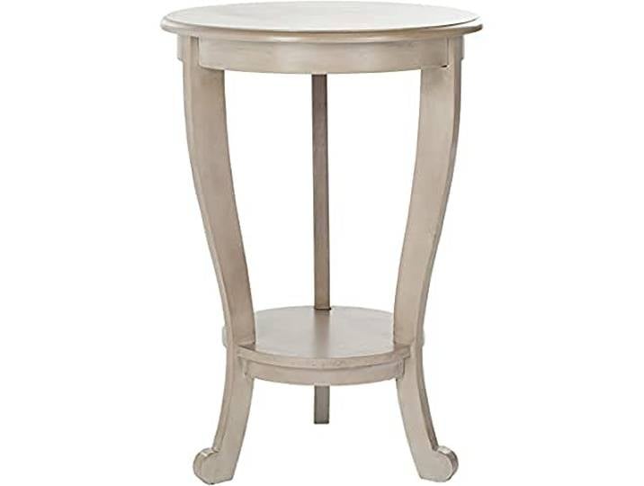 SAFAVIEH EUH5711A Jones Table d'Appoint Pin Gris Millésime 45 x 45 x 66\,04 cm