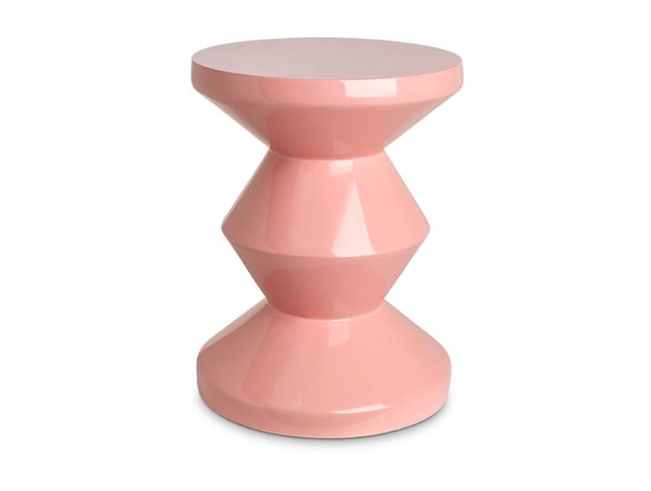 Design Beistelltisch & Hocker „Zig Zag“ Rosa Pols Potten