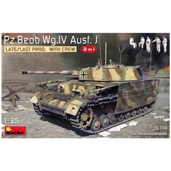 Mini art Pz.Beob.Wg.IV Ausf. J Late/Last Prod. 2 in 1 w/Crew