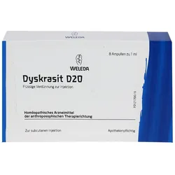 DYSKRASIT D 20 Ampullen 8X1 ml