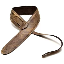 Bourbon Strap Guitar Leather Crackle - Gitarrengurt