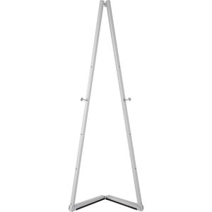 Update-Displays Staffelei Aluminium, grau, klappbar, Höhe gesamt 150 cm, Bildhöhe bis 119 cm
