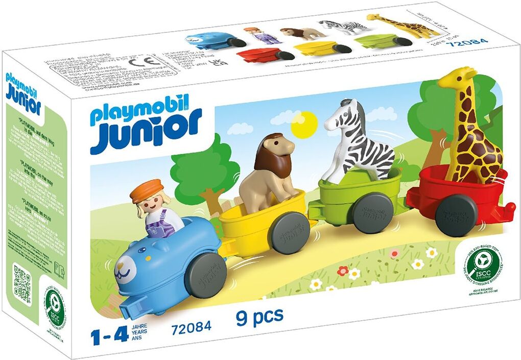 Playmobil Tren de animales Junior.