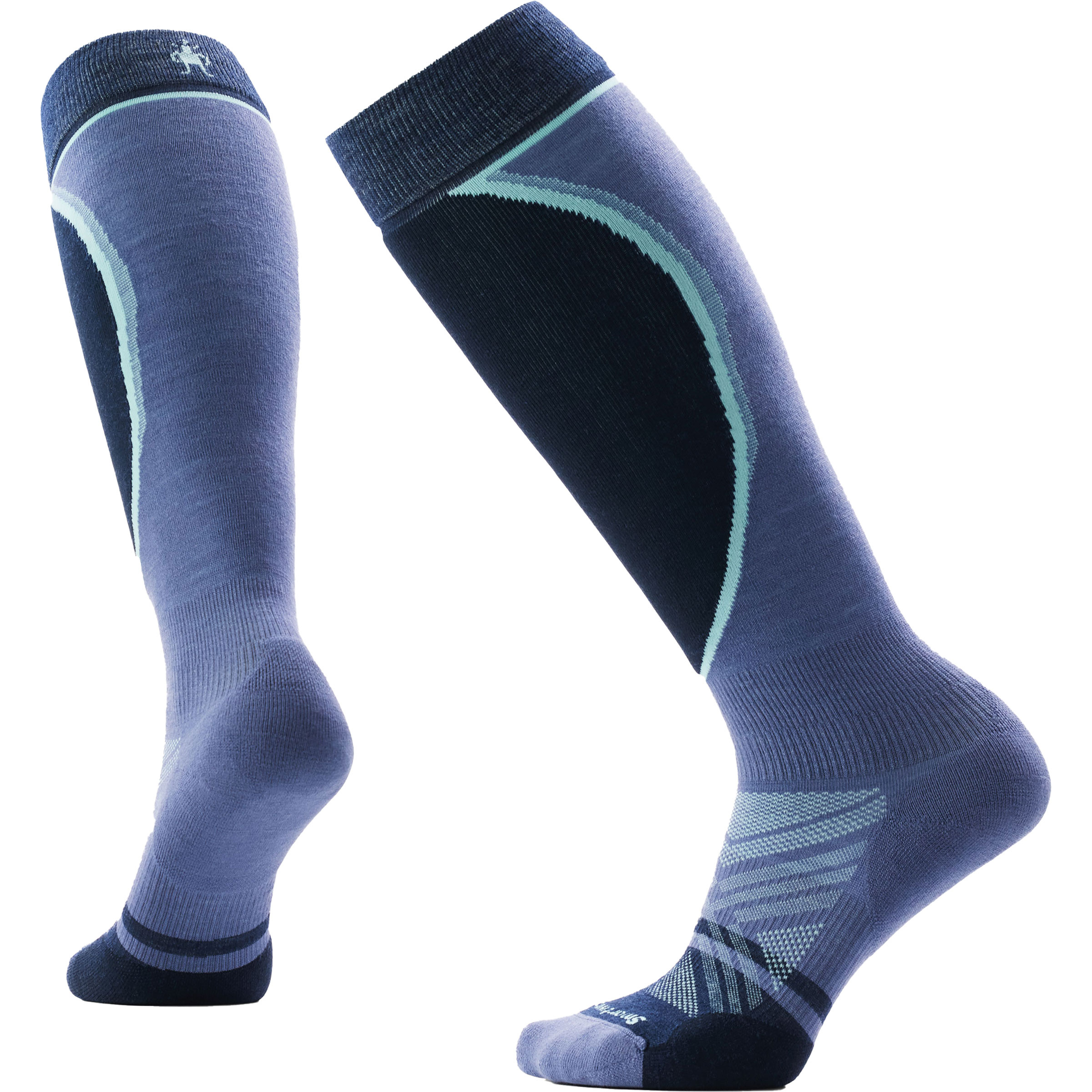 Smartwool Ski Targeted Cushion Extra Stretch Otc Damen Skisocken blau Größe 34 Skifahren Widerstandsfähig Merinowolle
