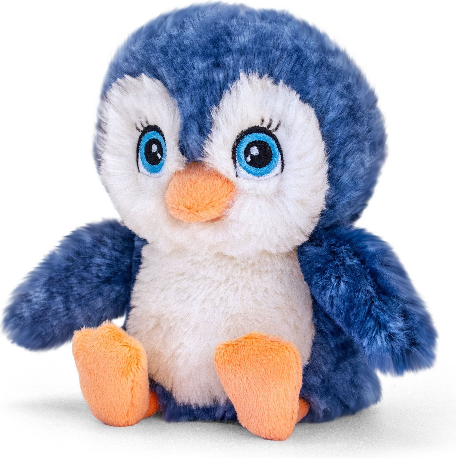 Keel Toys Pluche knuffelpinguïn, 16 cm