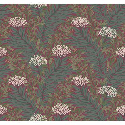 Rifle Paper Co.Highgrove Burgundy Wallpaper