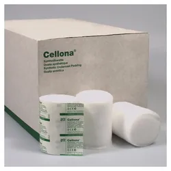 Lohmann Rauscher Cellona Synthetikwatte steril - 4 Stück 20 cm x 3 m 4 St