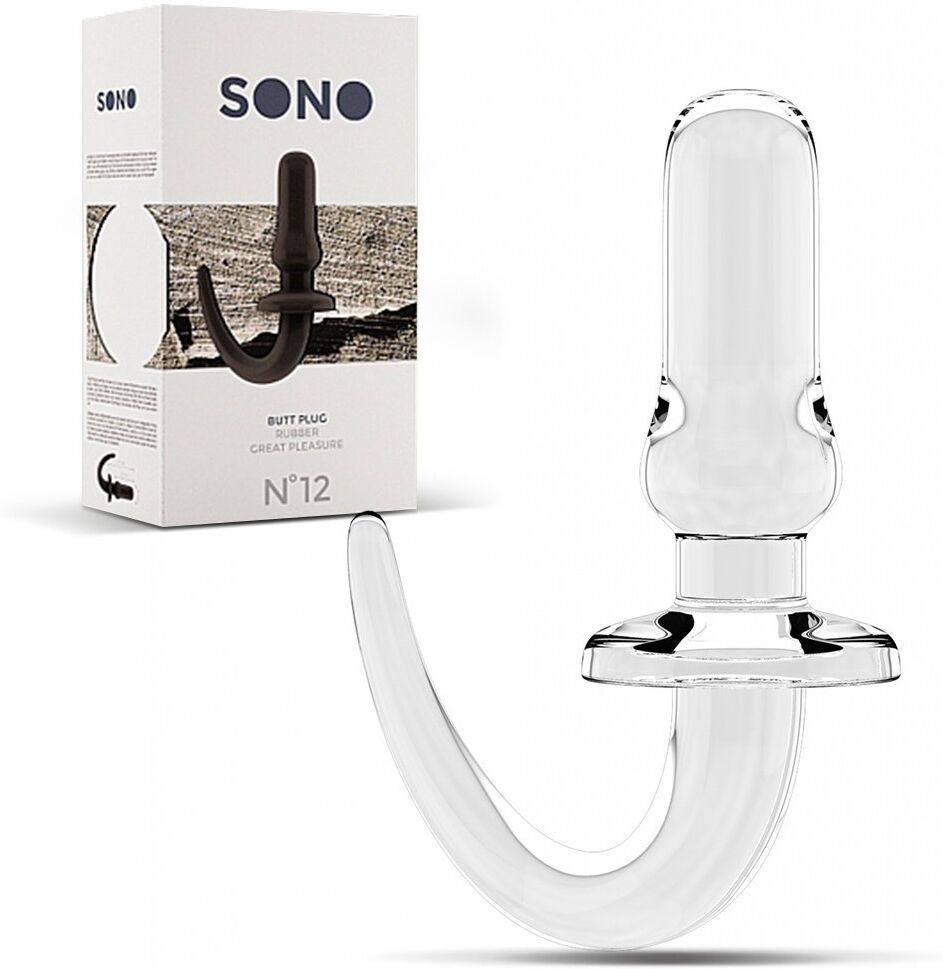 Sono Nº12 ANAL PLUG Medium Transparent