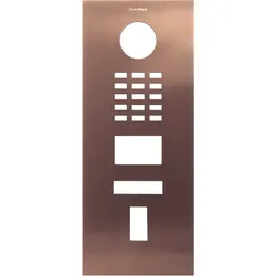 DoorBird D2101FV Fingerprint 50/D2101FV EKEY Frontblende – Bronze-Optik (PVD)