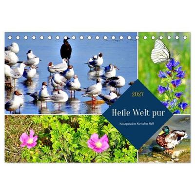 Heile Welt pur - Naturparadies Kurisches Haff (Tischkalender 2027 DIN A5 quer), CALVENDO Monatskalender