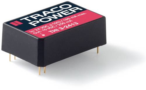 TracoPower THI 3-1211 DC/DC-Wandler, Print 12 V/DC 5 V/DC 600mA 3W Anzahl Ausgänge: 1 x Inhalt 1St.