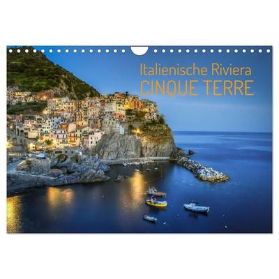 Italienische Riviera Cinque Terre (Wandkalender 2027 DIN A4 quer), CALVENDO Monatskalender