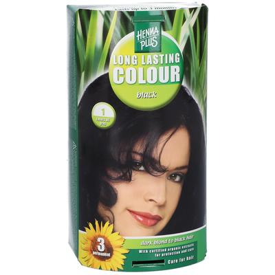Hennaplus Long Lasting black 1 100 ml Flüssigkeit