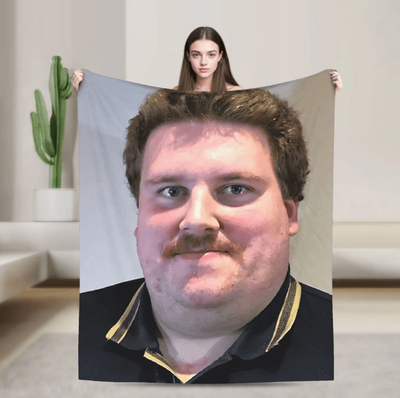 Uplift Picks Drachenlord Rainer Winkler Flannel Throw Blanket Meme Bed And Sofa Cover 5 76x102 Cm