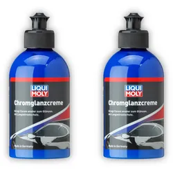 2x Politur LIQUI MOLY 1529 Chromglanzcreme Chrompflege Chromreinigung 250ml