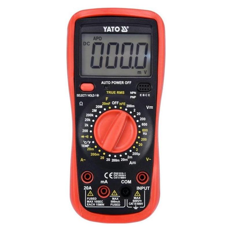 Yato MIERNIK CYFROWY UNIWERSALNY 73083 (Hand-Multimeter) (YT-73083)