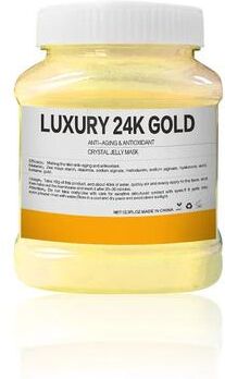 Inspire Select GlowAura 24K Gold Jelly Mask Powder Rose Petal Hydrating Crystal Soft Mask 24k Gold