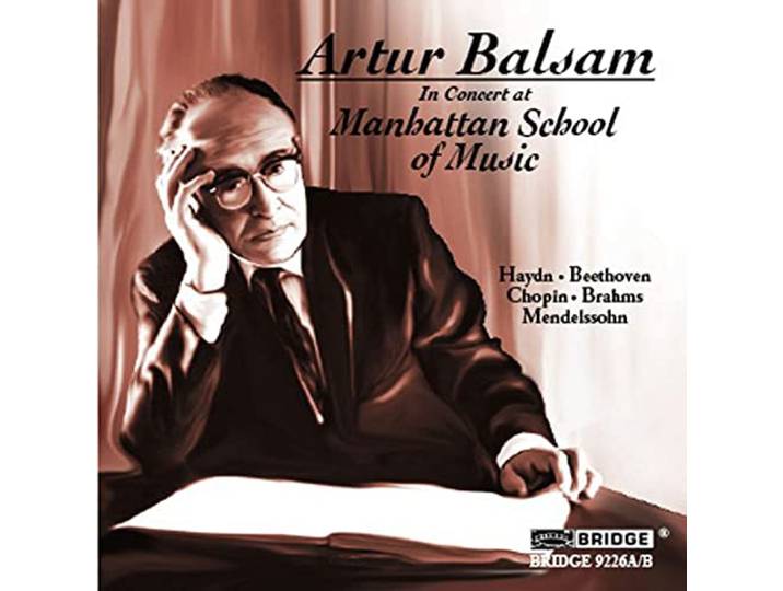 Artur Balsam - In Concert At Manhattan School Of M