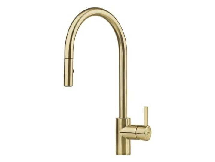 FRANKE 115.0681.244\, Robinet d'évier de cuisine Eos Neo M pull-out spray\, Or