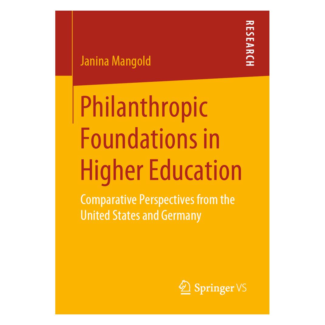 Springer Philanthropic Foundations in Higher Education (Englisch, Softcover, Janina Mangold) (56091287)