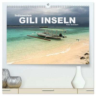 Indonesien: Gili Inseln (hochwertiger Premium Wandkalender 2026 DIN A2 quer), Kunstdruck in Hochglanz