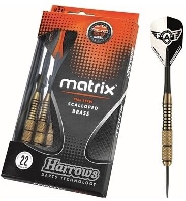 Harrows Matrix Brass Dartpile, 20 Grams, 3 Stk.