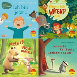 Maxi-Pixi-Box 89: Glücklich, traurig, schlecht gelaunt (4x5 Exemplare), Kinderbücher von Diverse