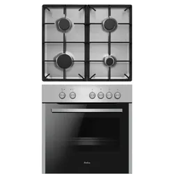 Amica EHEG 933 101 E Kochgeräte-Set Gaskochfeld Elektrischer Ofen