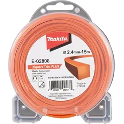Mähfaden MAKITA E-02808 Ø2,4mm, Länge 15m eckig