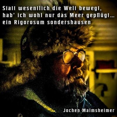 Statt wesentlich die Welt bewegt, hab ich wohl nur das Meer gepflügt - Ein Rigorosum sondershausen - Jochen Malmsheimer, Audio, 4056813910698