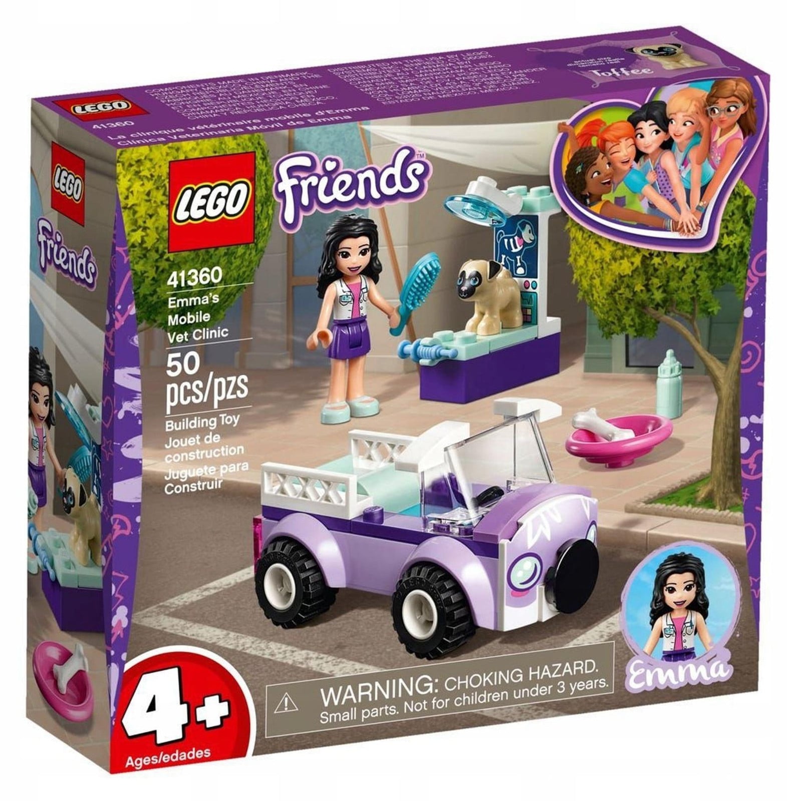 LEGO Friends Emma's mobiele dierenartspraktijk 41360