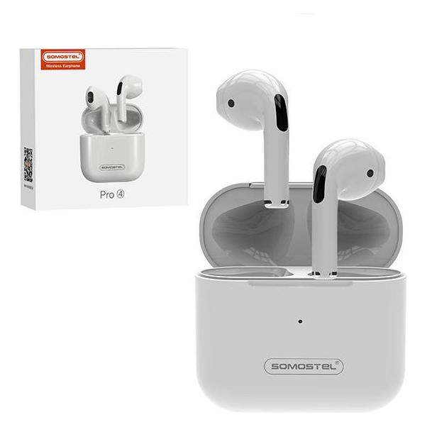 Somostel Bluetooth-Kopfhörer Pro 4 Ohrhörer Weiss Pro4 Tws Bt5.3 (Kabellos) (44148589)