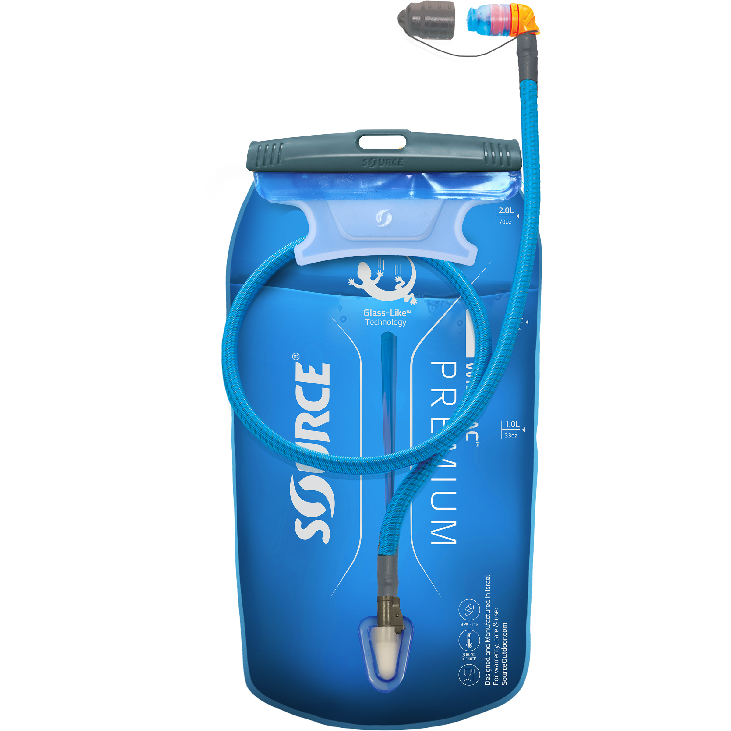 Source Widepac Premium Trinksystem Trinksysteme blau Größe 2L Trekking