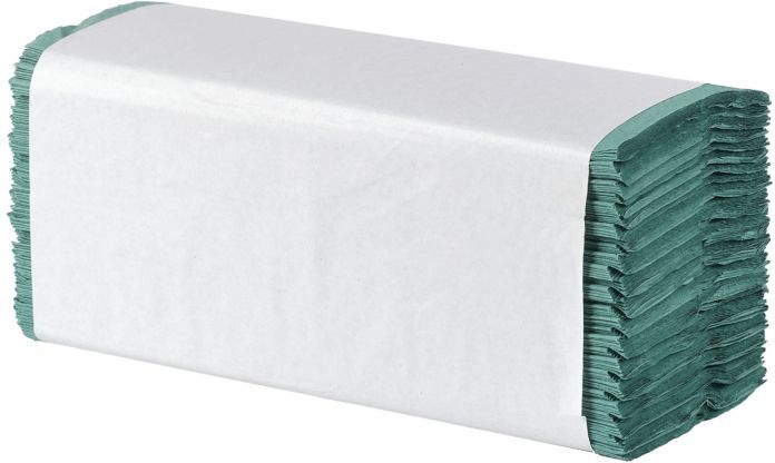 CWS Papier-Falthandtücher X274100 Recycling, V-Falz, 1-lagig, 5000 Blatt, natur