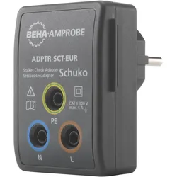 Beha Amprobe Amprobe Adapter ADPTR-SCT-EUR Steckdosenprüfadapter ADPTR-SCT-EUR, 4854899, Messtechnik