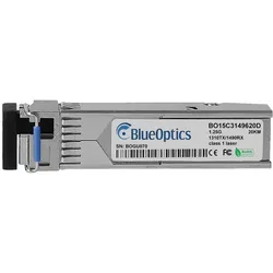 BlueOptics Kompatibler Telco Systems BTI-SFP-GBD10L-DD-31/49S  BO15C3149620D SFP Transceiver, LC-Simplex, 1000, Transceiver, Silber